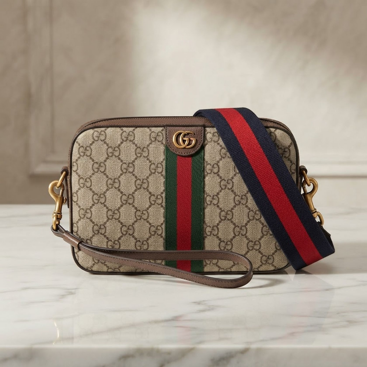 Gucci GG Supreme · Shelly Line
