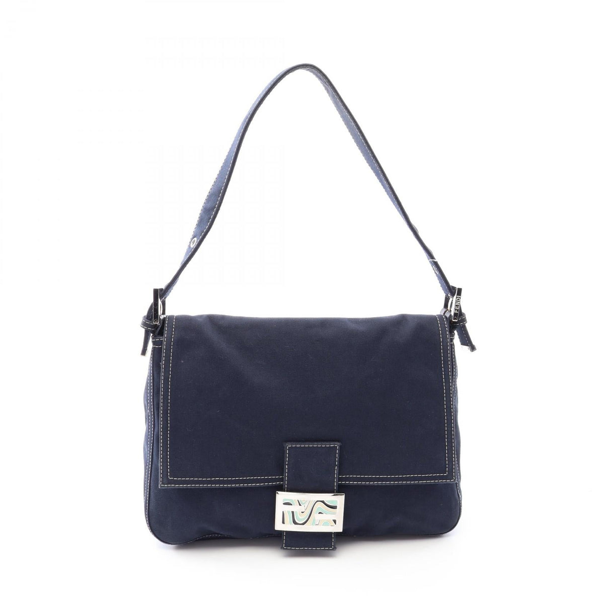 Fendi Mamma Bucket · Canvas Leather