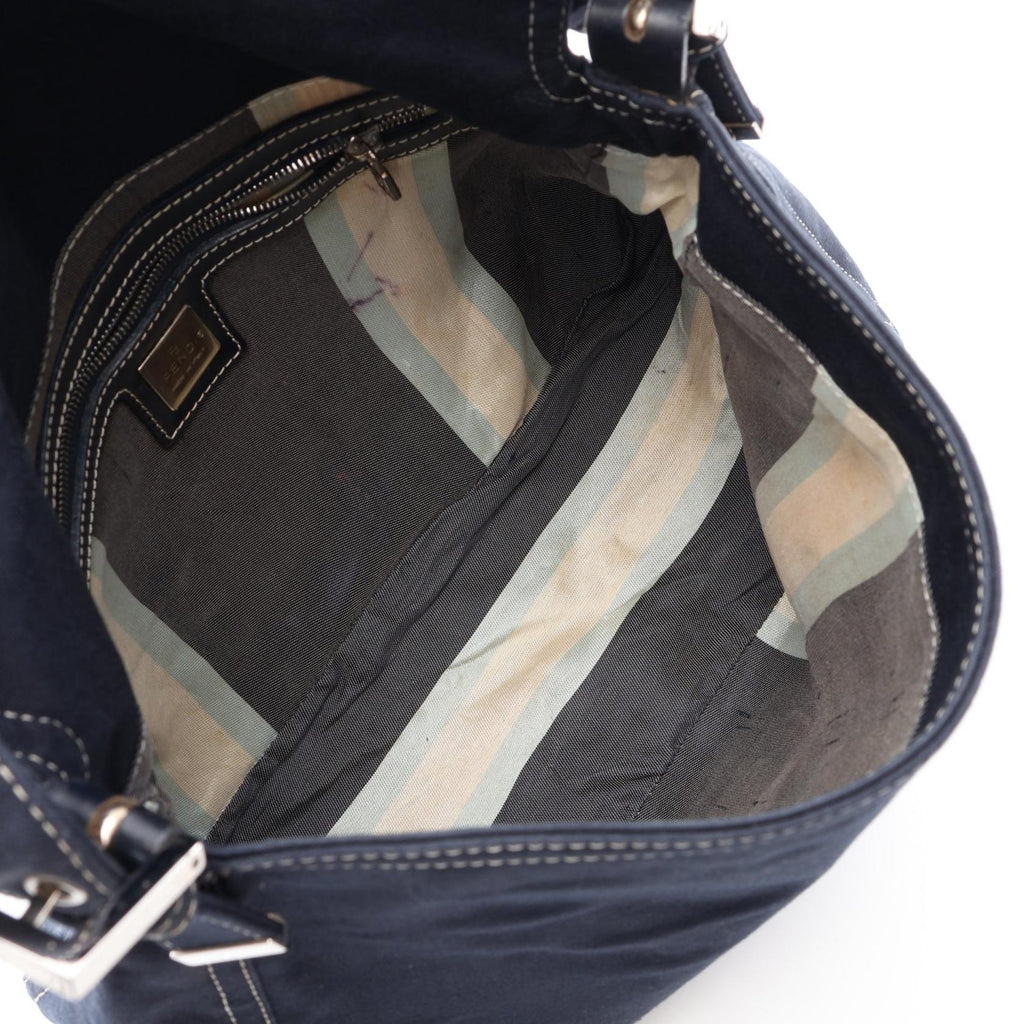 Fendi Mamma Bucket · Canvas Leather