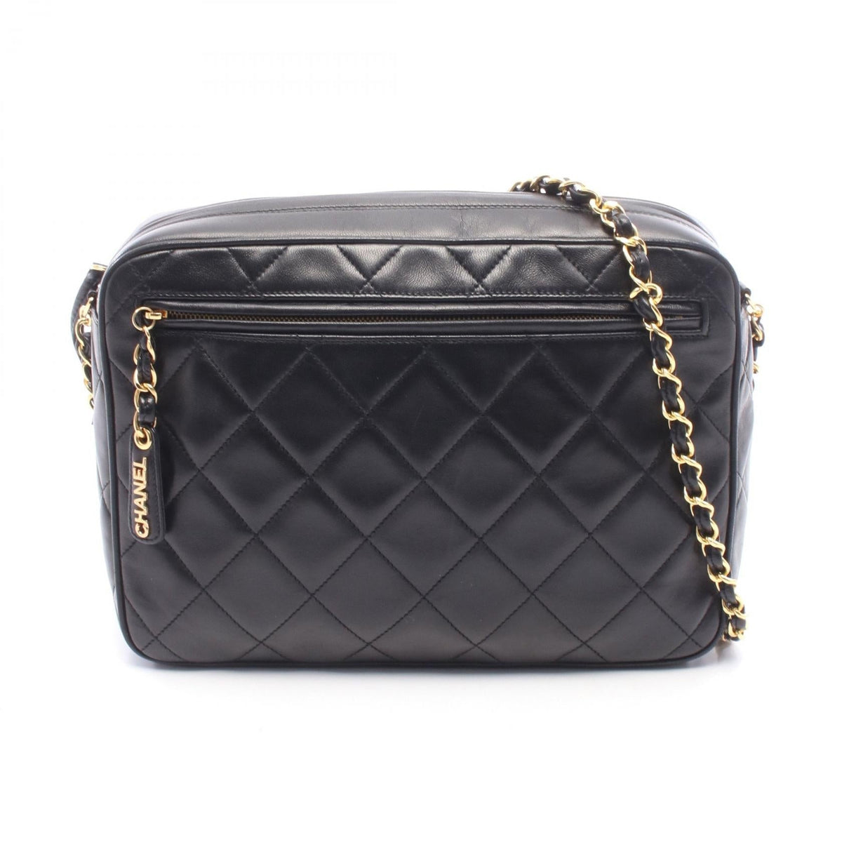 CHANEL Matelassé · Lambskin Chain Shoulder