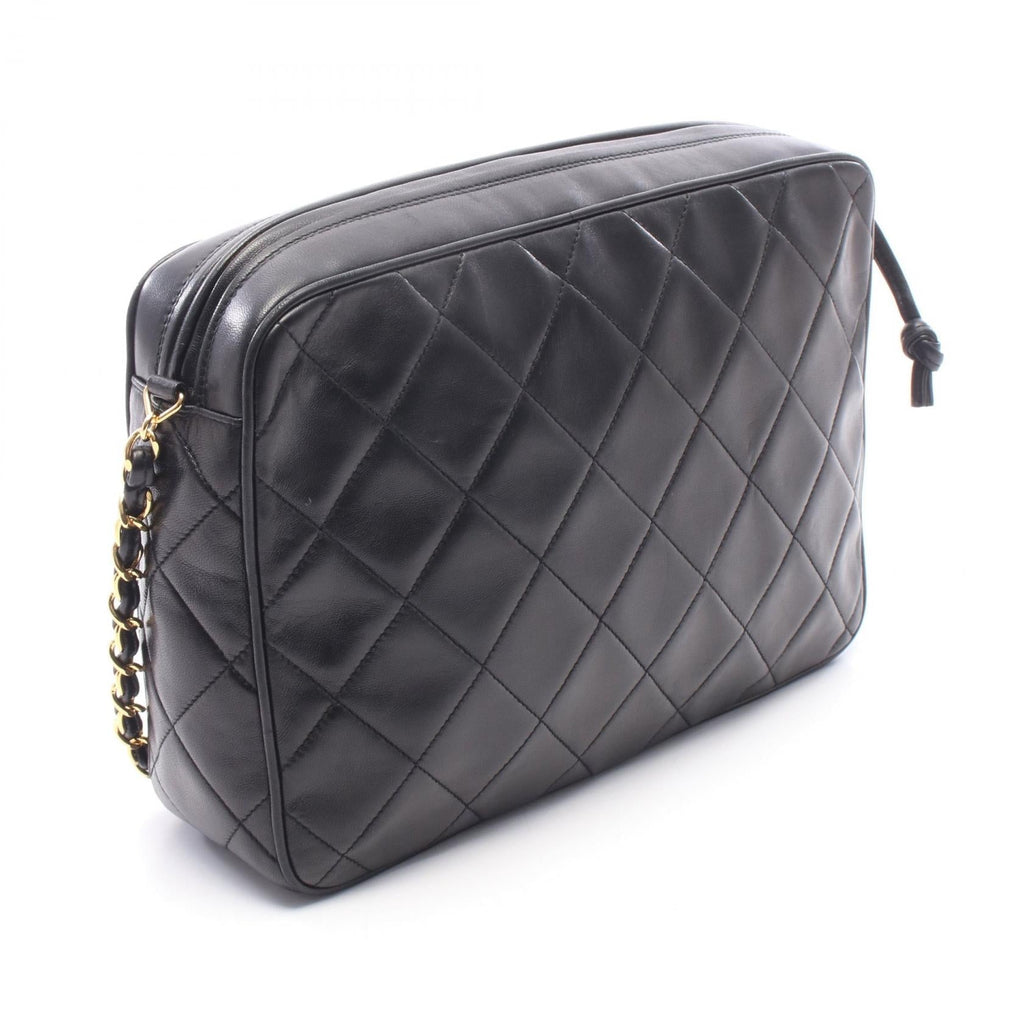 CHANEL Matelassé · Lambskin Chain Shoulder