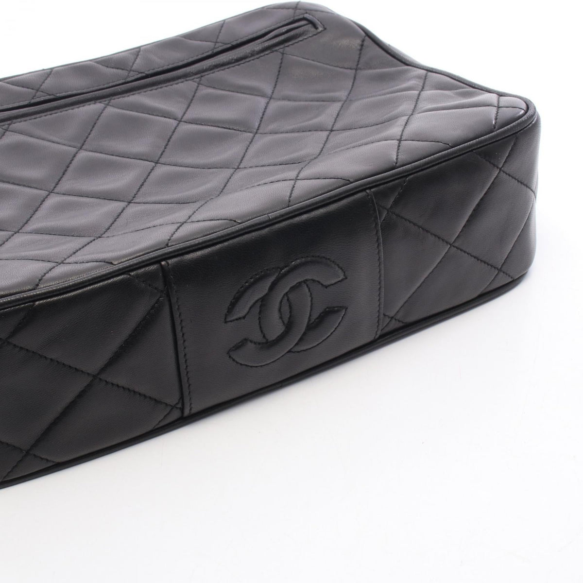 CHANEL Matelassé · Lambskin Chain Shoulder