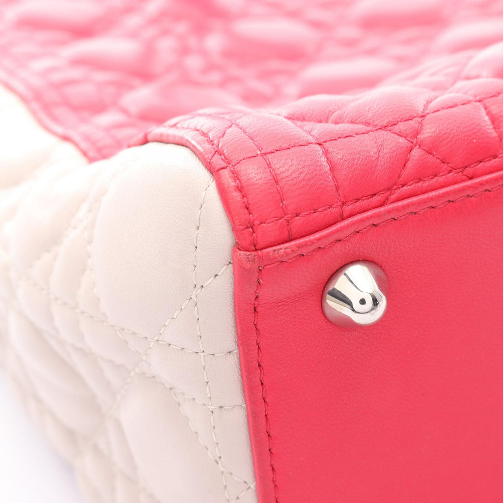 Dior Lady Dior Large · Cannage · Leather