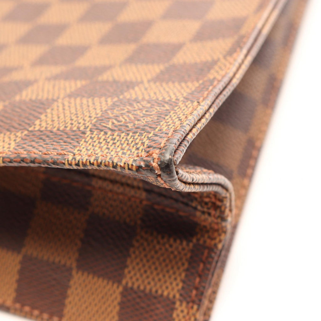 Louis Vuitton Sac Plat · Damier Ebene