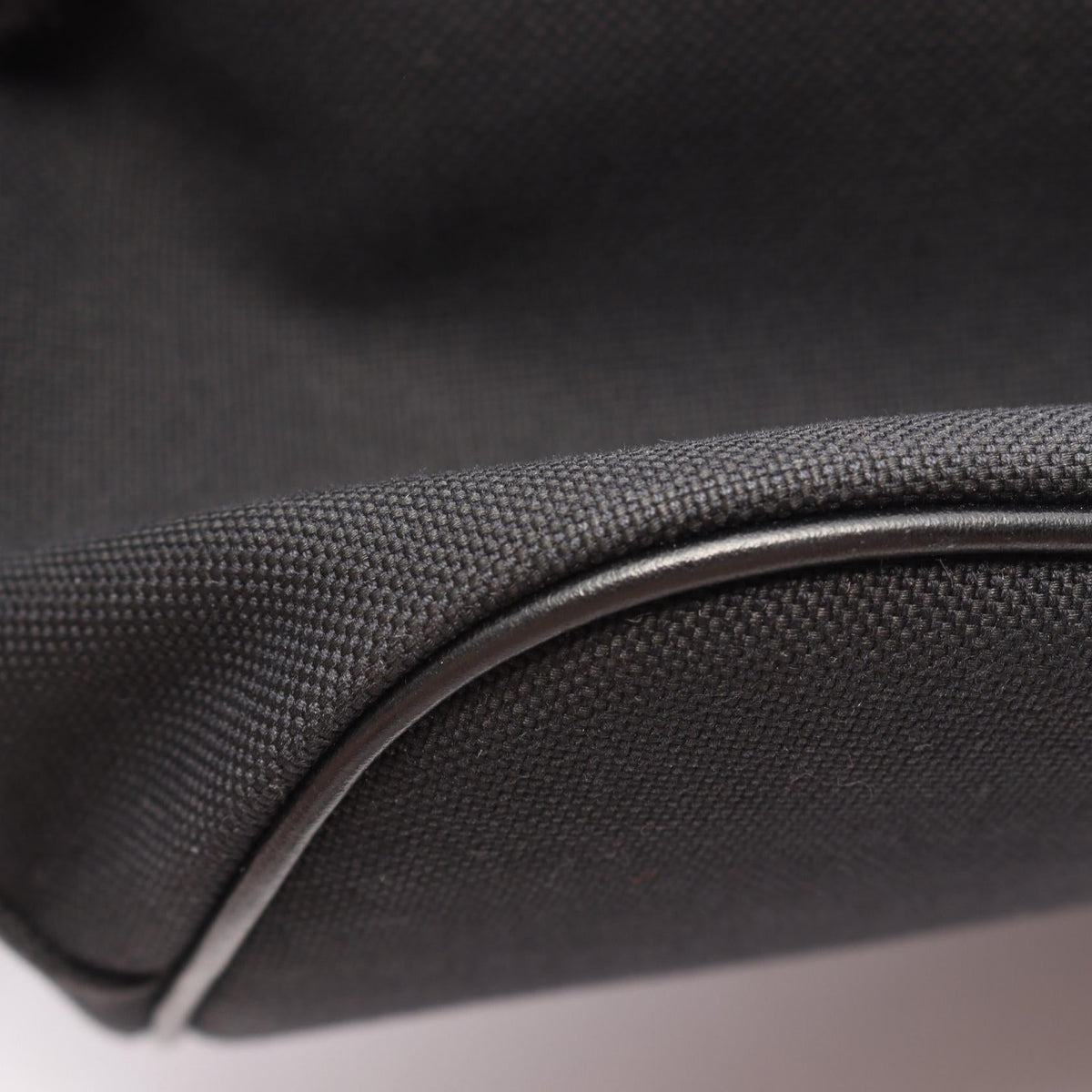 Prada Logo Jacquard · Canvas Leather