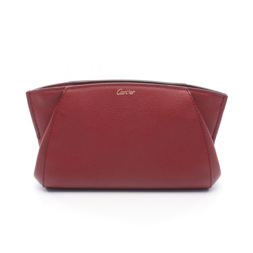 Cartier C de Cartier · Leather Clutch