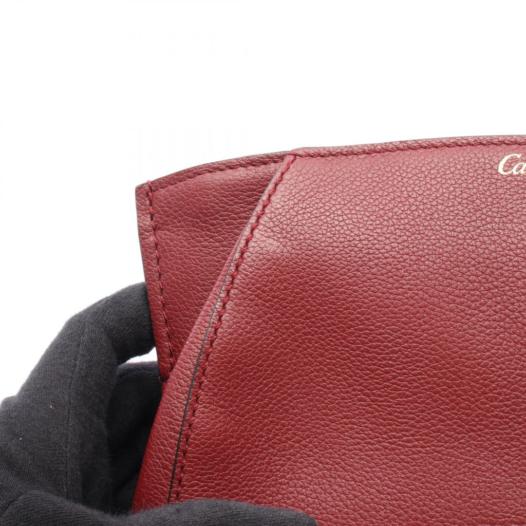 Cartier C de Cartier · Leather Clutch