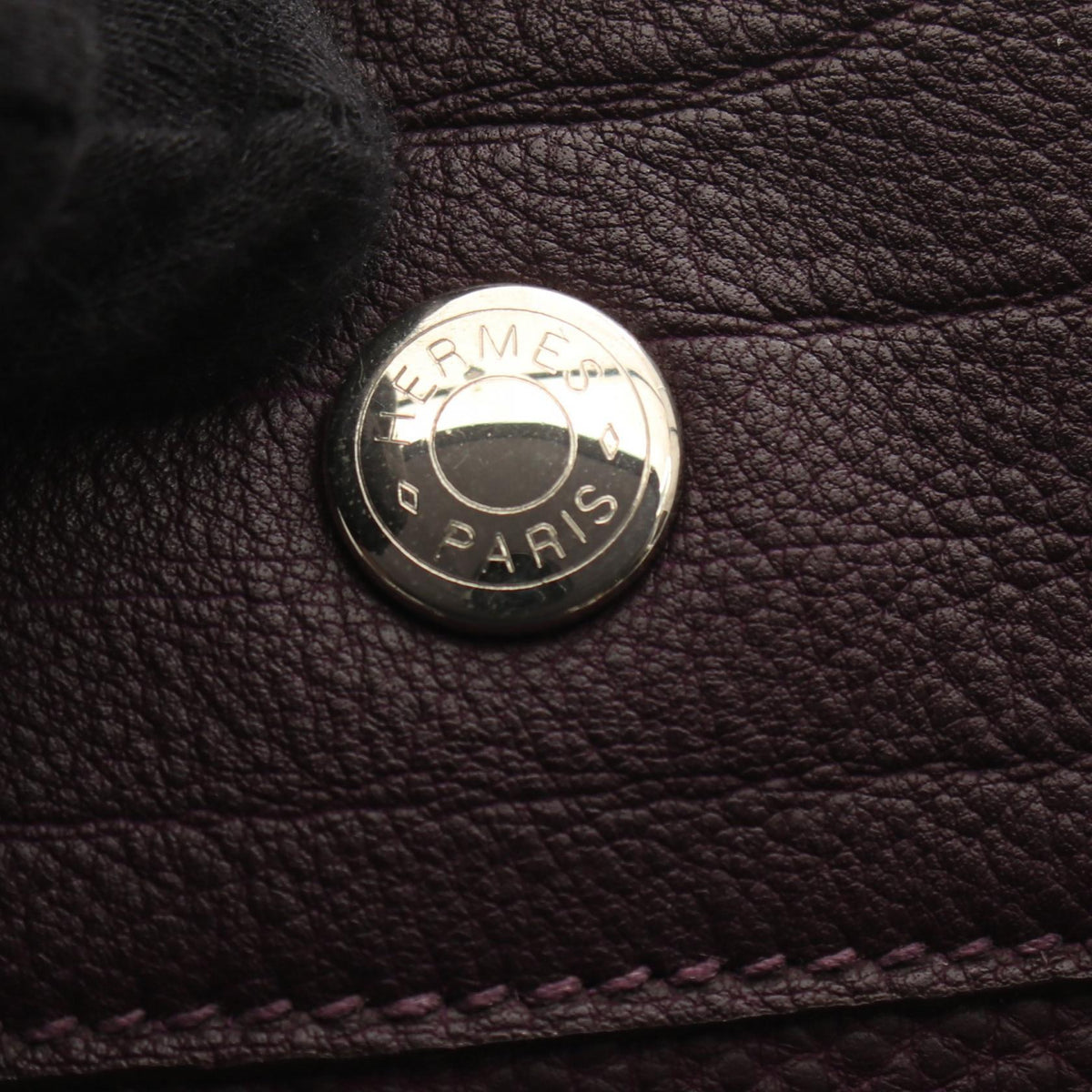Hermès Fourre Tout MM Leysin · Togo Leather