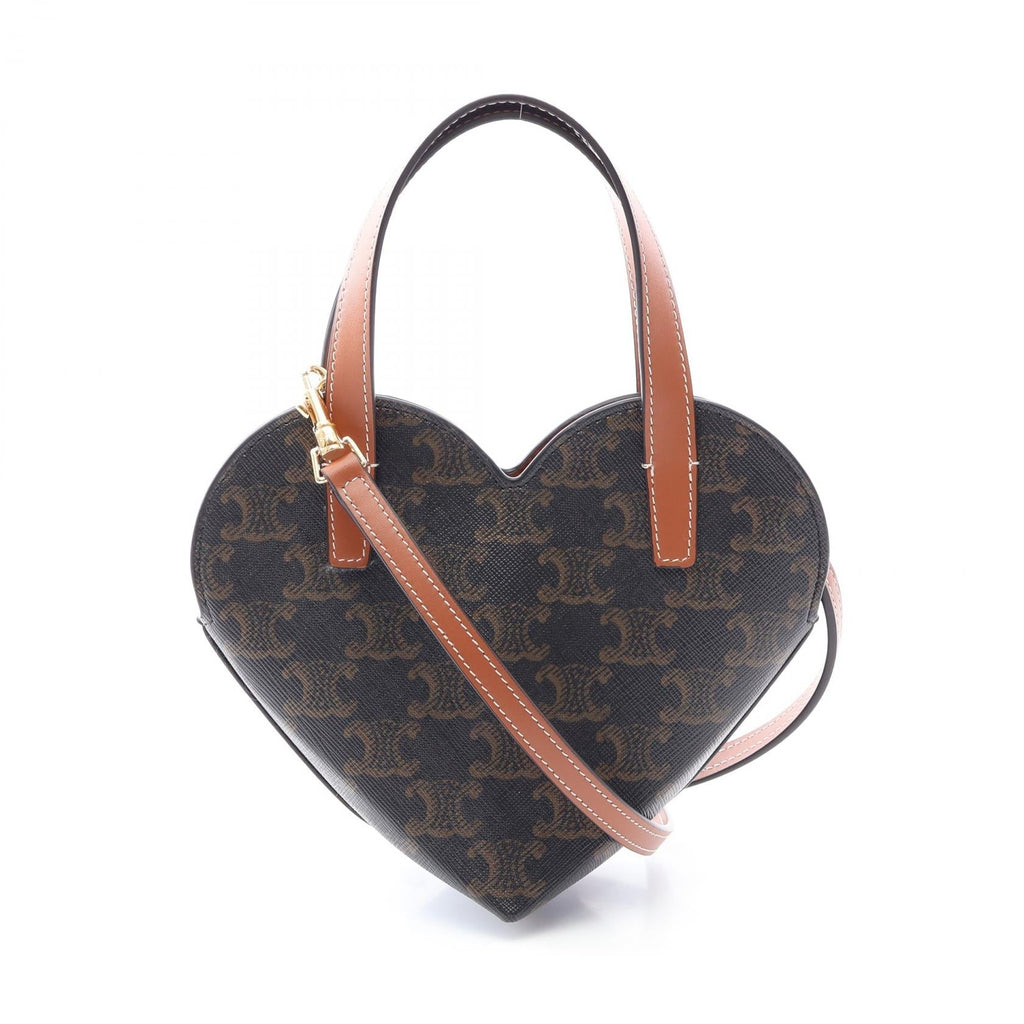 Celine Teen Coeur · Triomphe Canvas