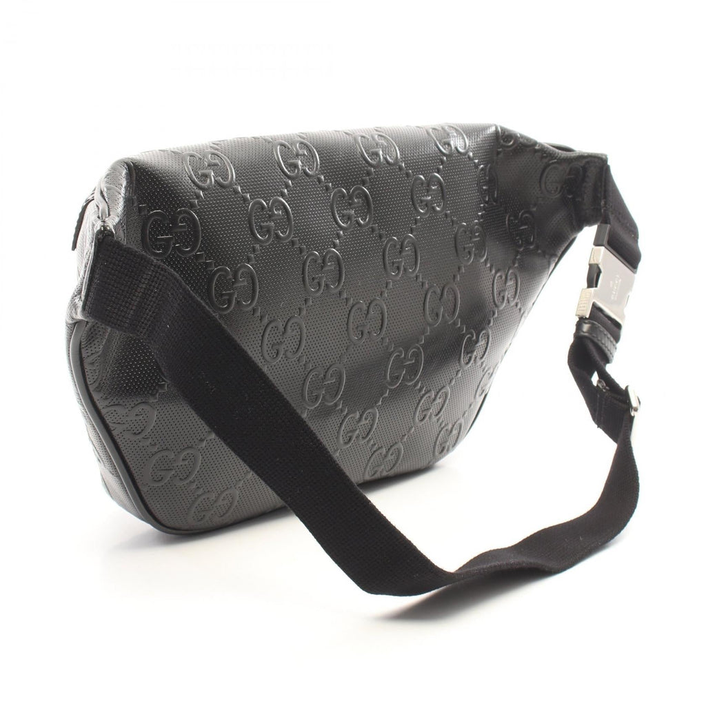 Gucci GG Embossed Belt Bag · Leather