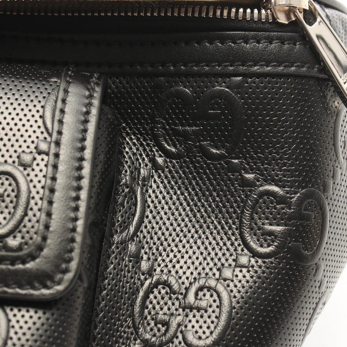 Gucci GG Embossed Belt Bag · Leather