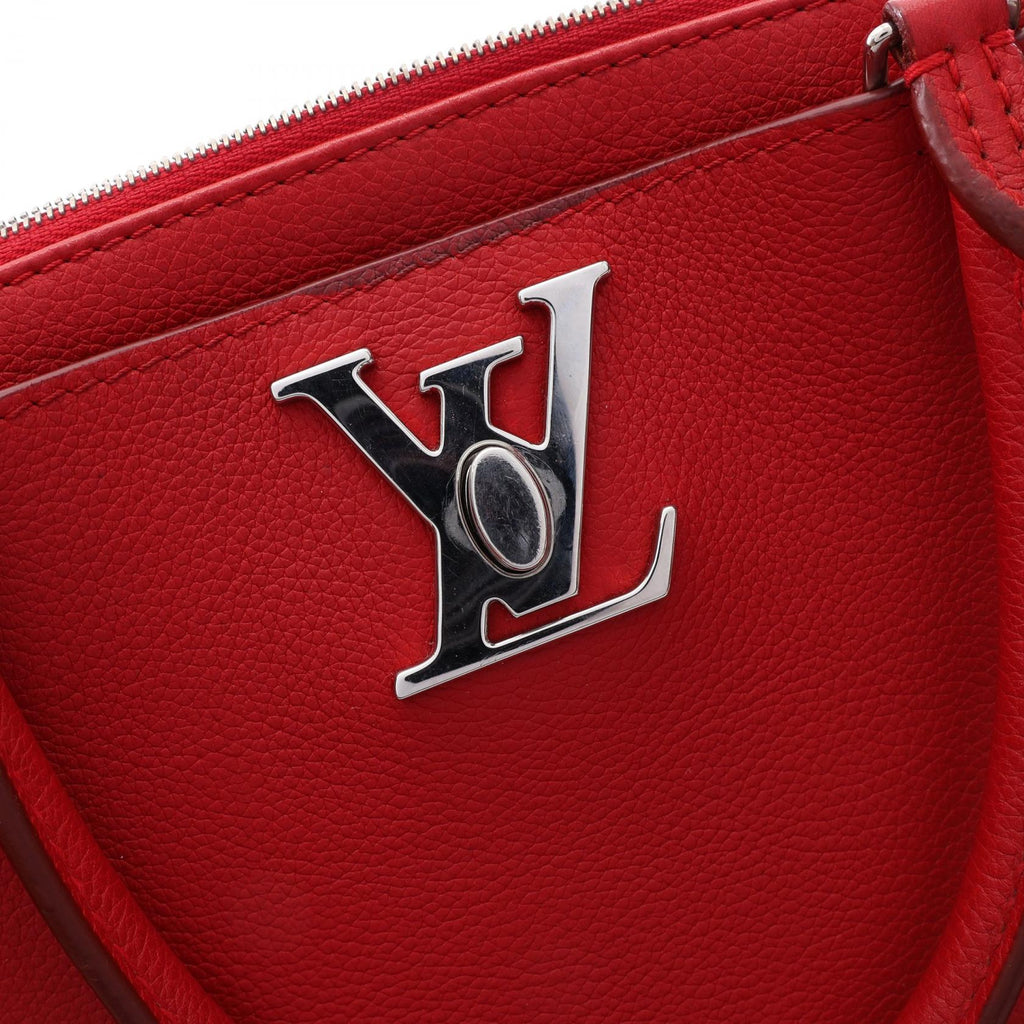 Louis Vuitton Lockme Ruby · Leather Tote