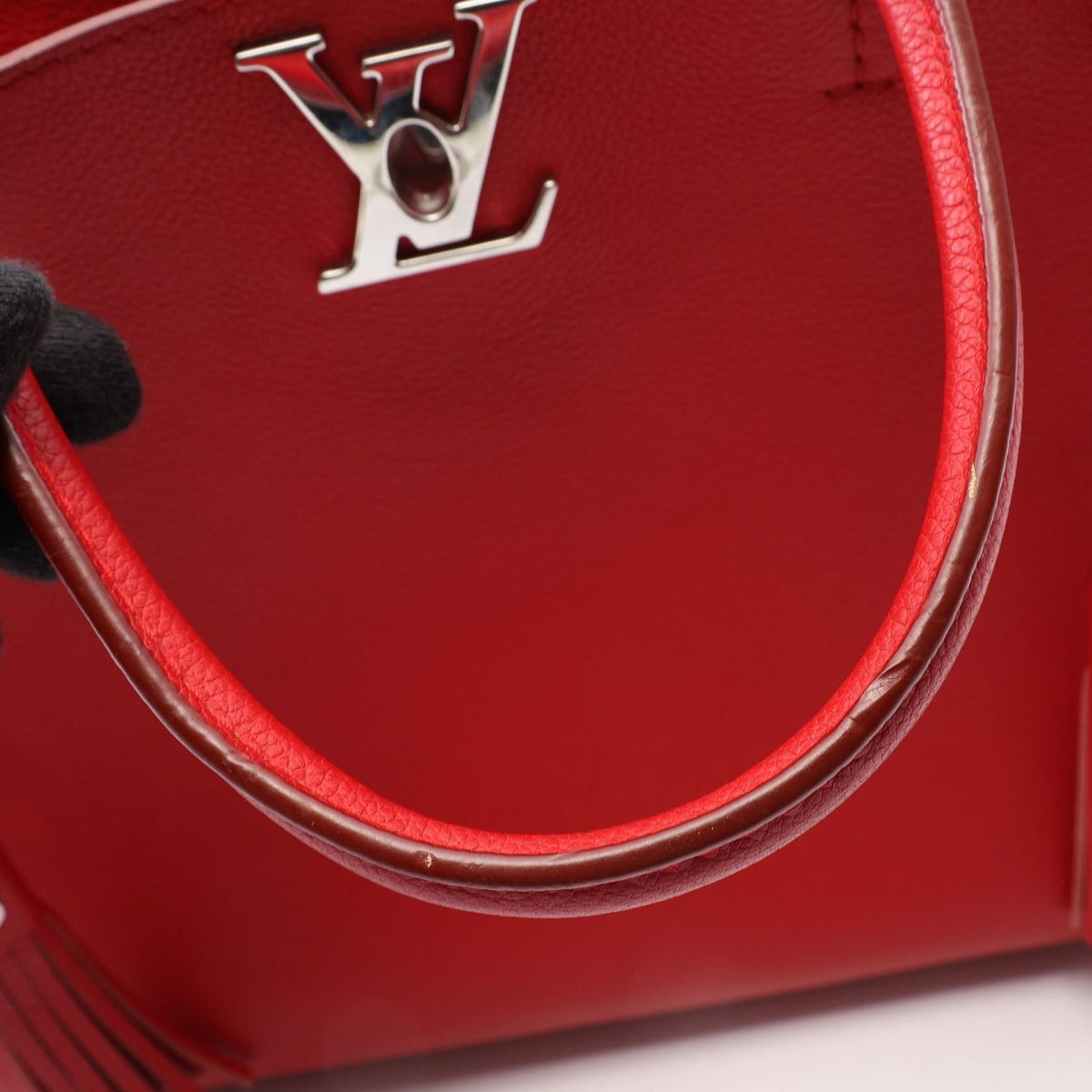 Louis Vuitton Lockme Ruby · Leather Tote