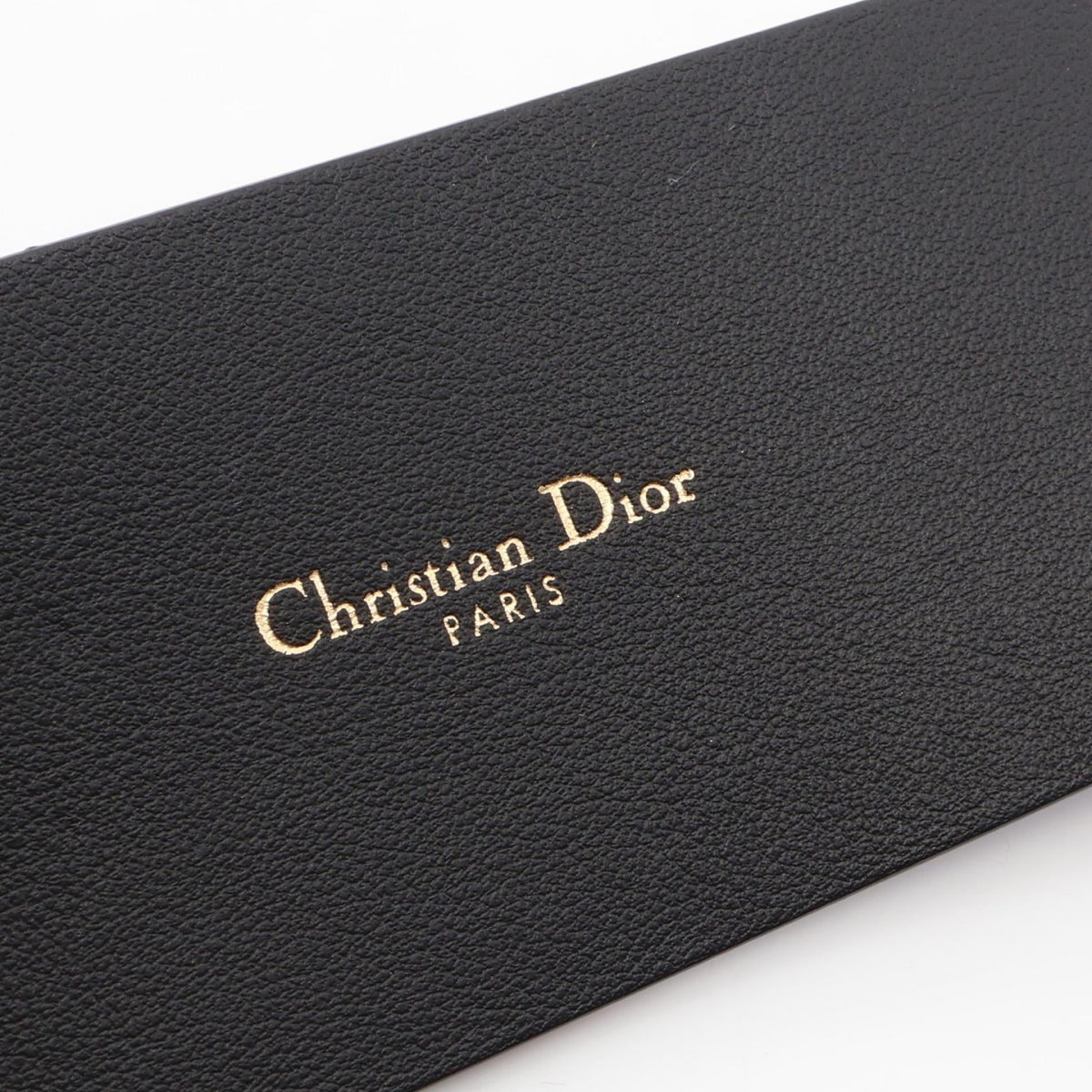 Dior D-Buckle · Leather Belt