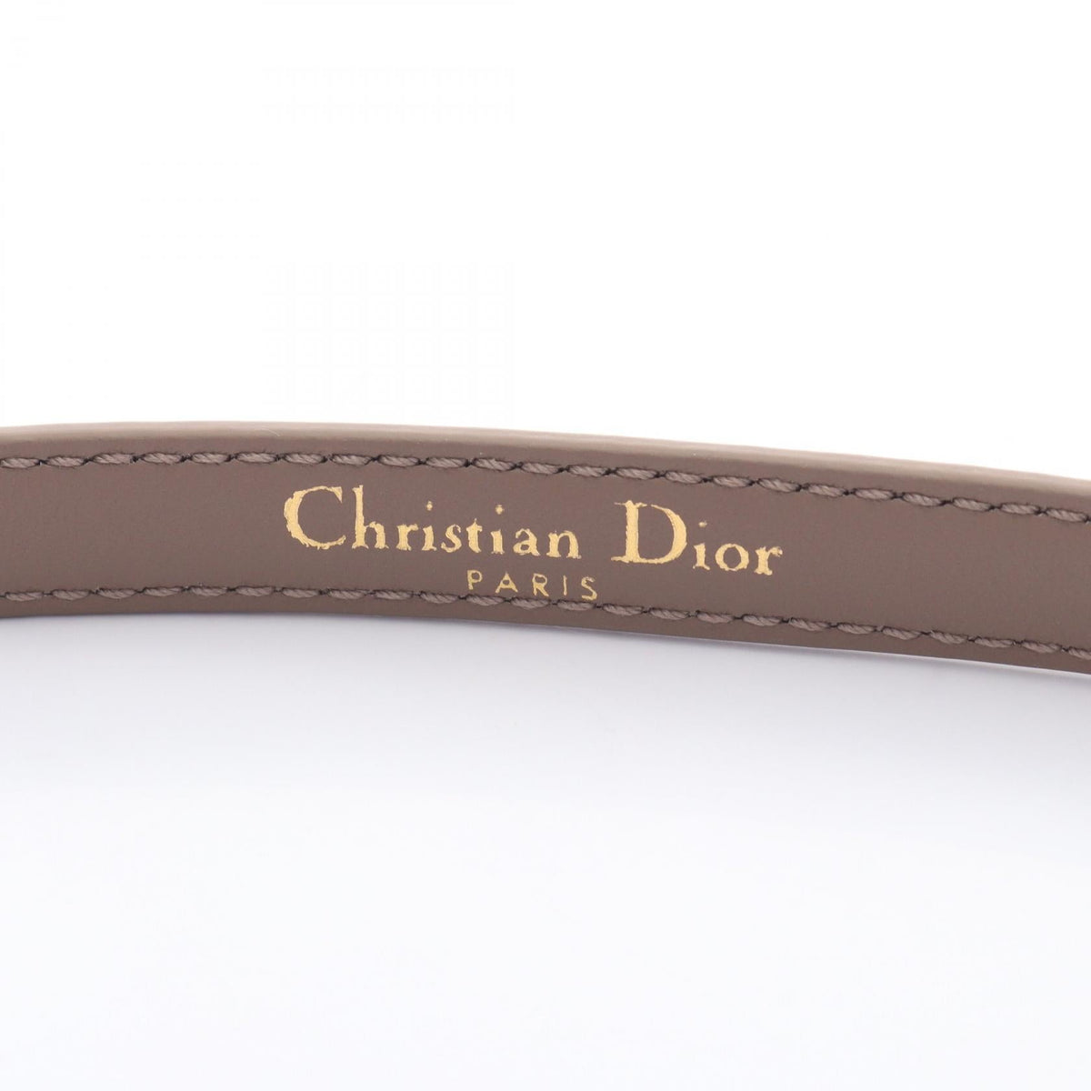 Dior CD Logo · Leather Belt