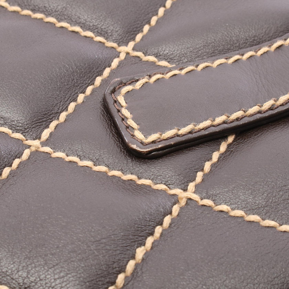 Chanel Wild Stitch Tote · Leather
