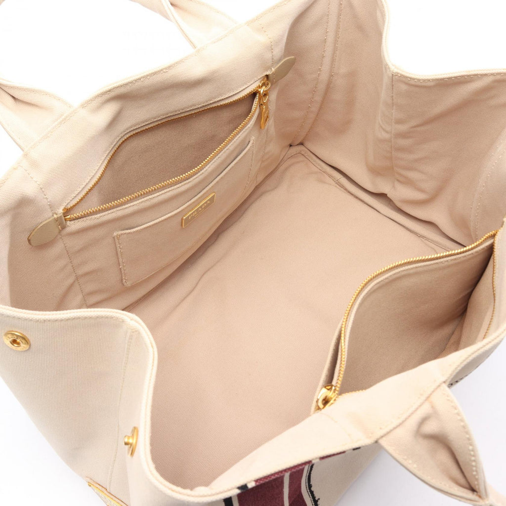 Prada Canapa · Logo Tote · Canvas