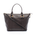 Gucci GG Leather Tote · Crossbody Strap