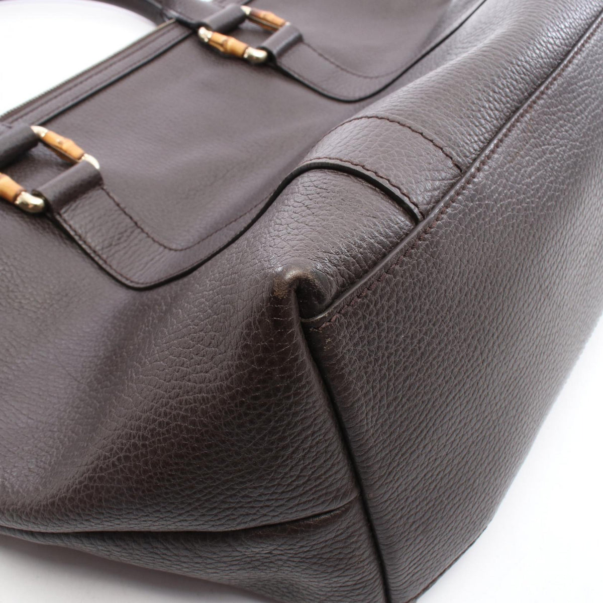 Gucci GG Leather Tote · Crossbody Strap