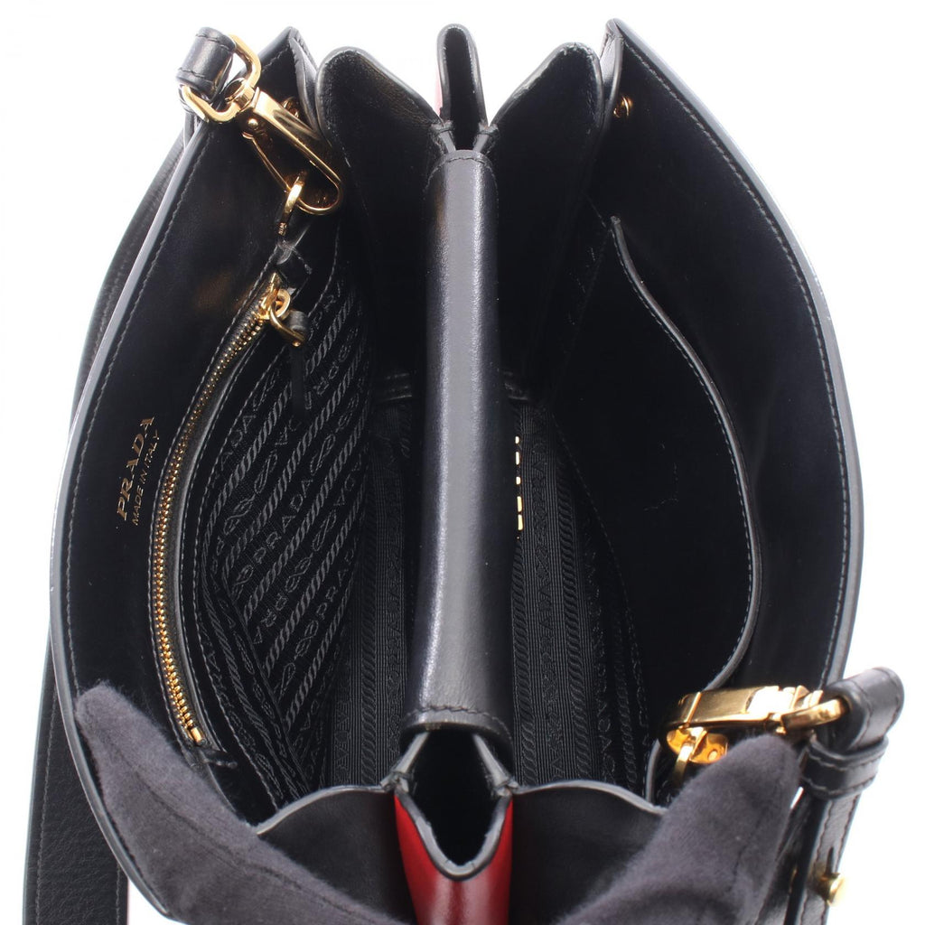 Prada Bibliotheque · Bicolor Leather