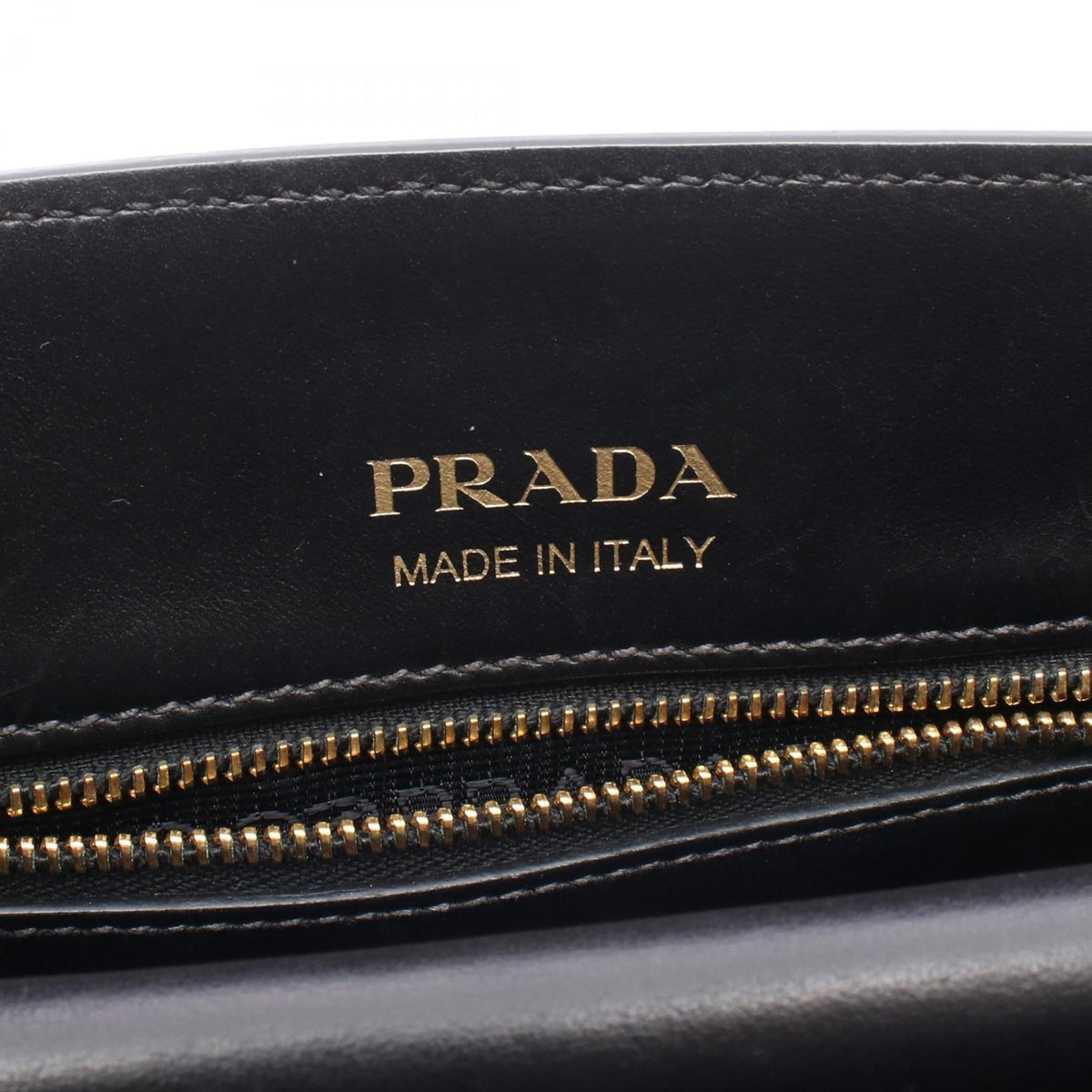 Prada Bibliotheque · Bicolor Leather