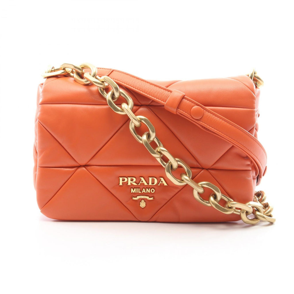 Prada · Chain Shoulder Bag · Leather