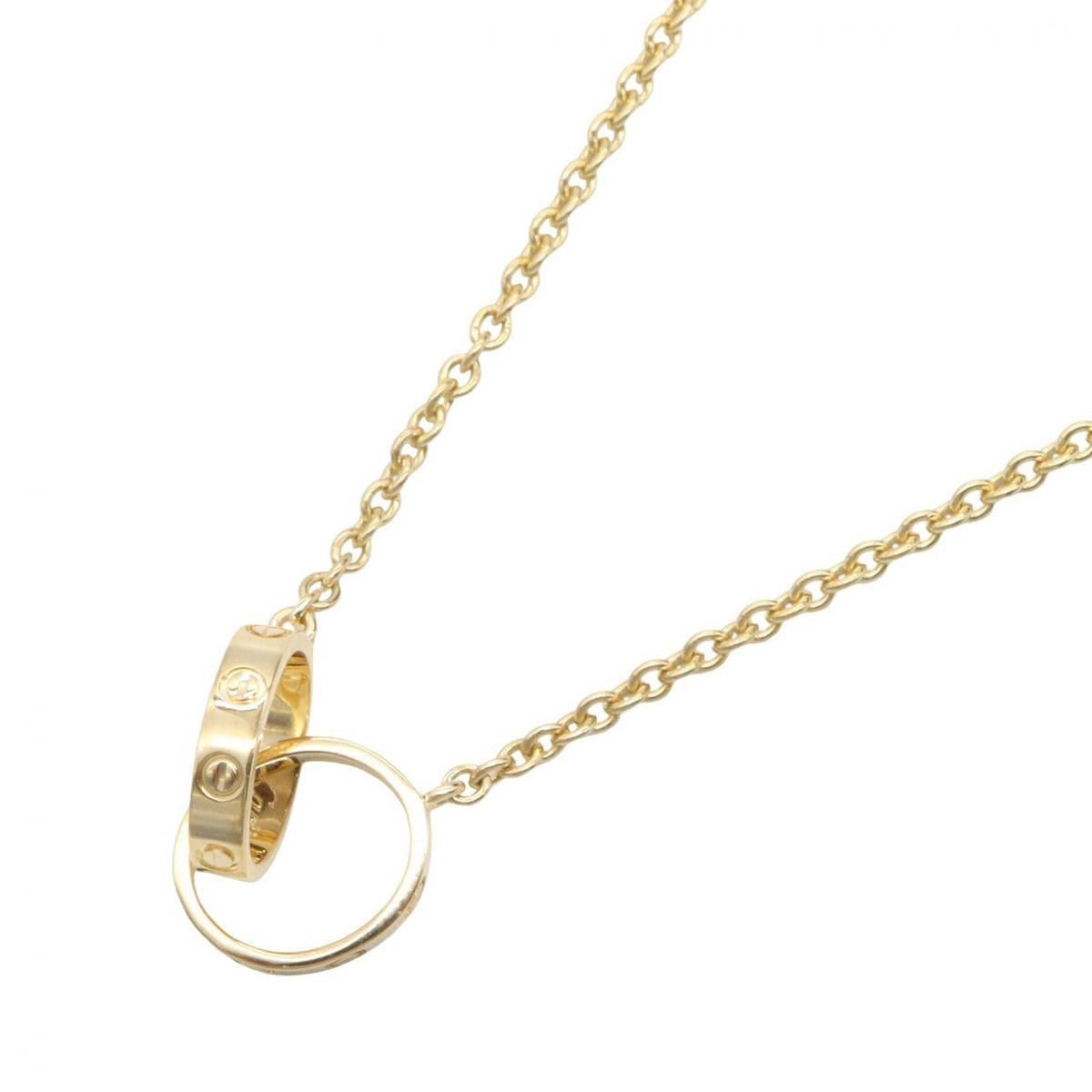 Cartier Baby Love Necklace · 18K Yellow Gold