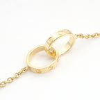 Cartier Baby Love Necklace · 18K Yellow Gold