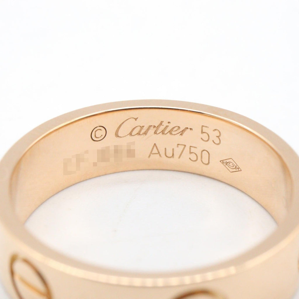 Cartier Love Ring · Rose Gold
