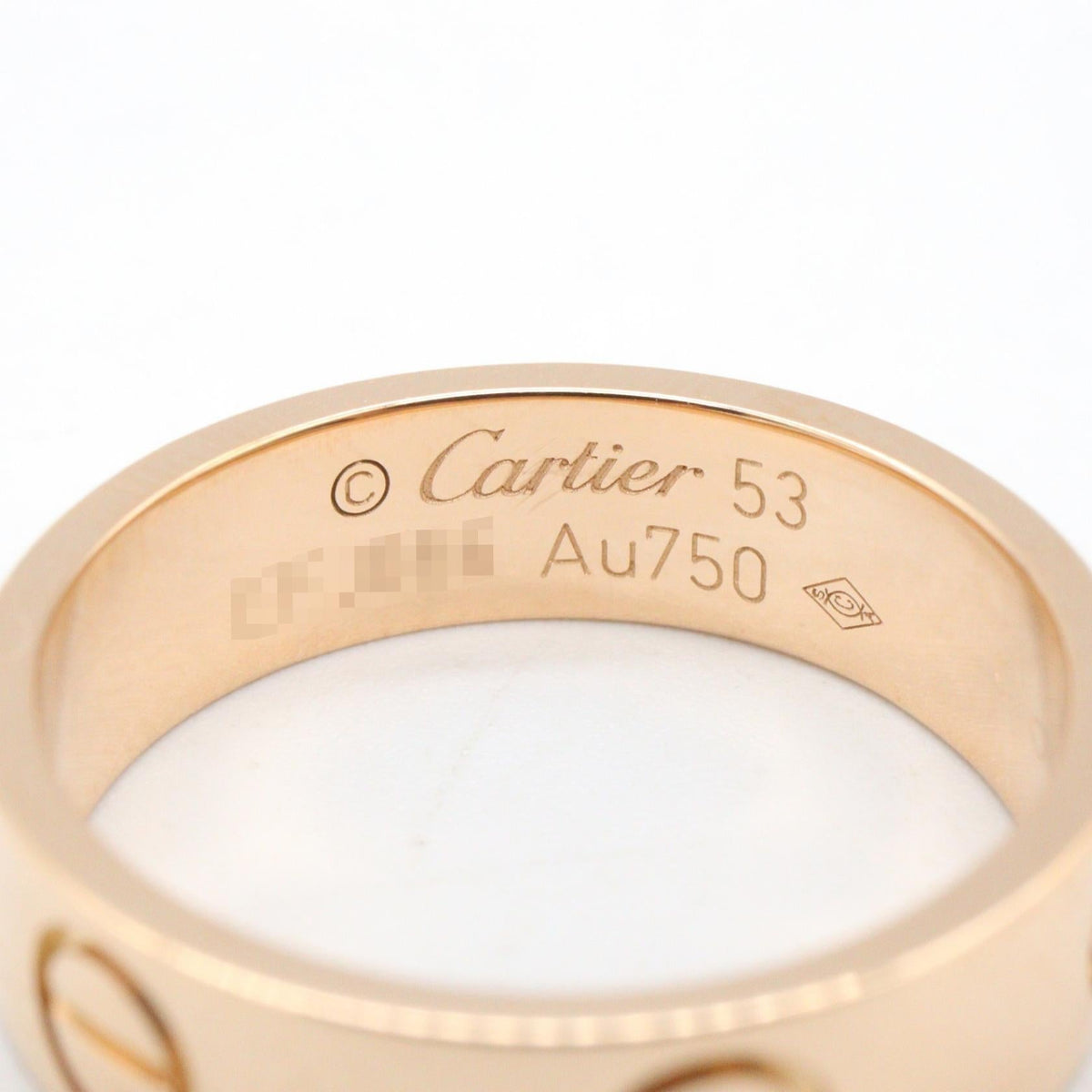 Cartier Love Ring · Rose Gold