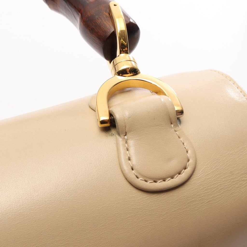 Gucci Bamboo · 2WAY Handbag · Leather