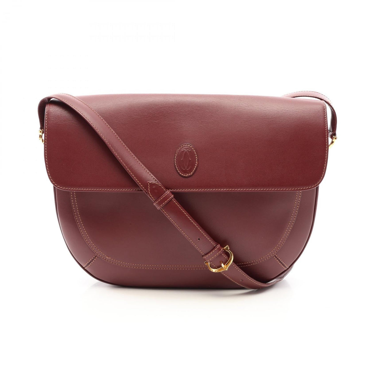 Cartier Must Line · Leather Shoulder Bag
