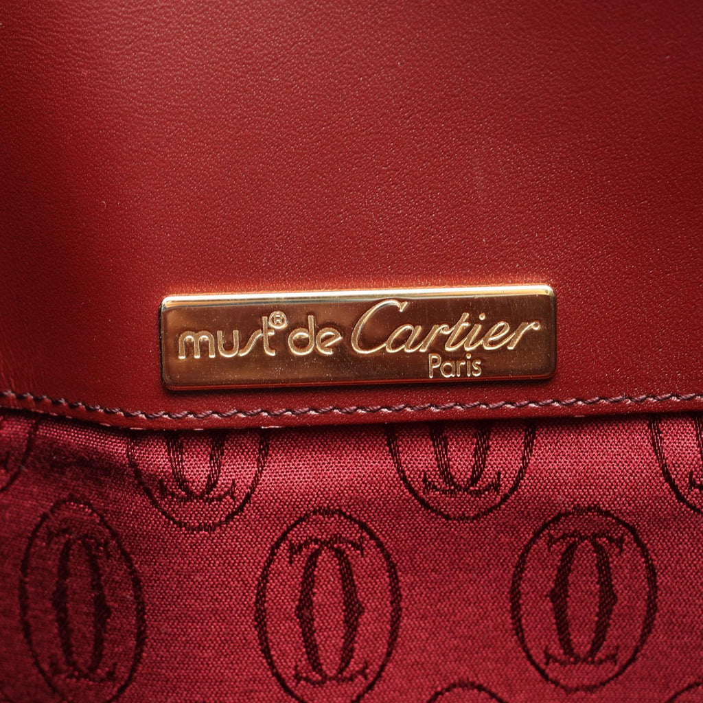 Cartier Must Line · Leather Shoulder Bag