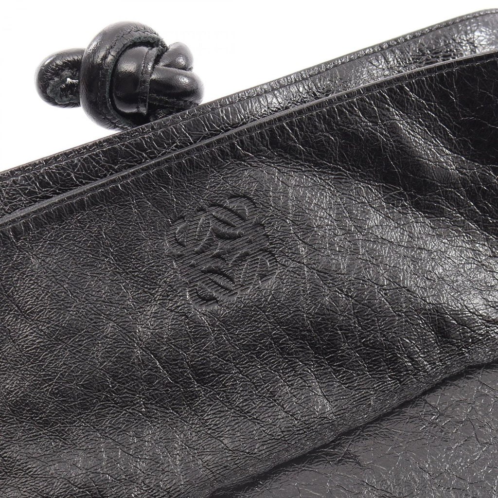 Loewe Twisted Knot · Leather Clutch