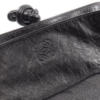 Loewe Twisted Knot · Leather Clutch
