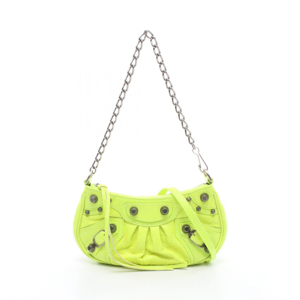 Balenciaga Le Cagole Mini · Neon Leather