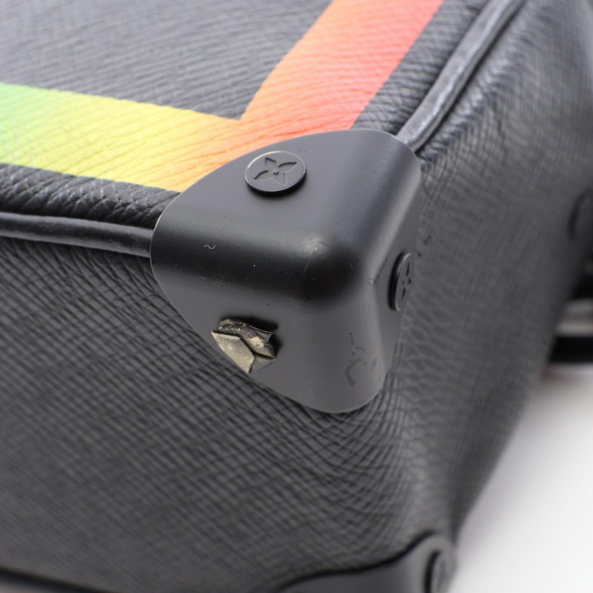 Louis Vuitton Mini Soft Trunk · Taiga Rainbow