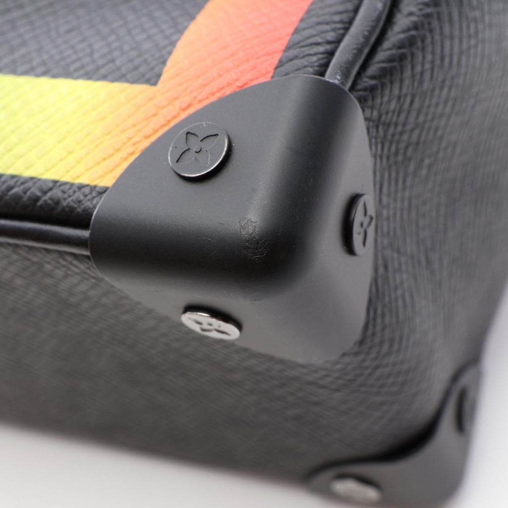 Louis Vuitton Mini Soft Trunk · Taiga Rainbow