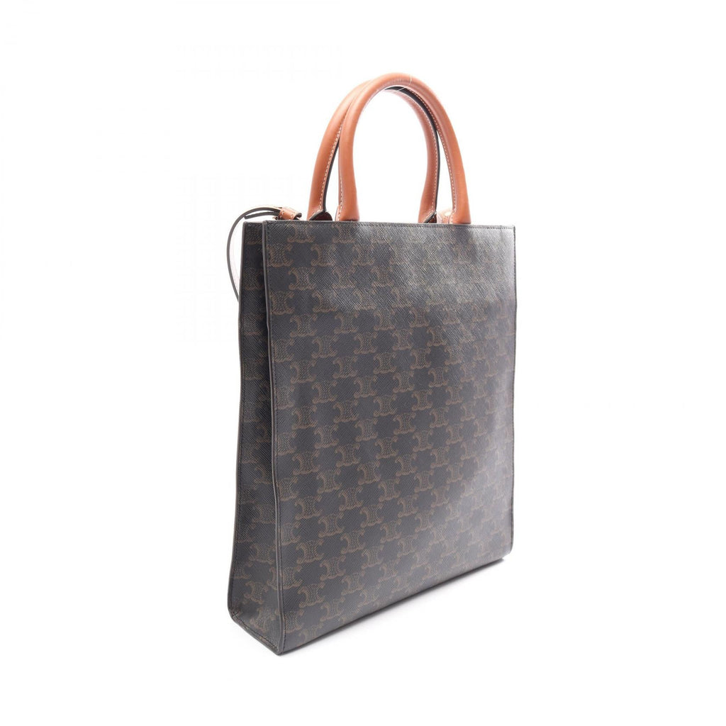 Celine Vertical Cabas Triomphe · Coated Canvas