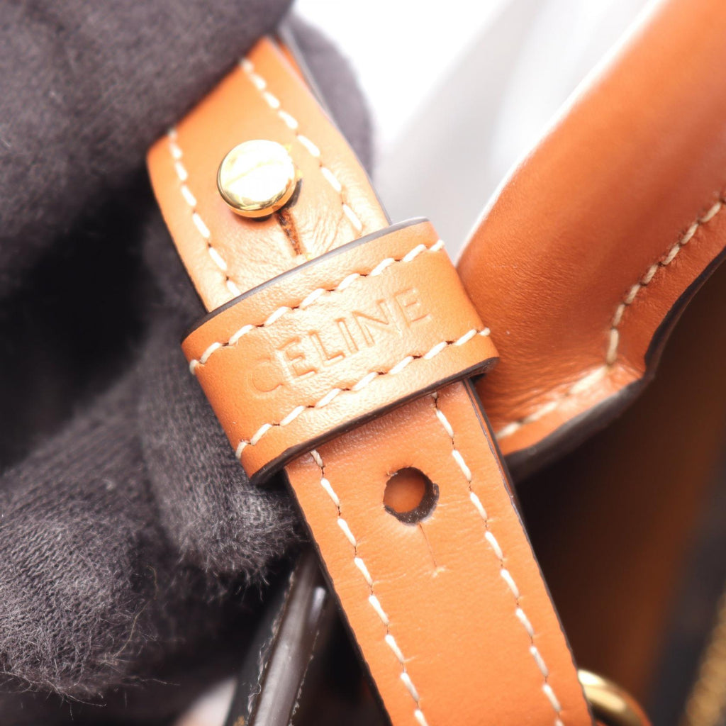 Celine Vertical Cabas Triomphe · Coated Canvas