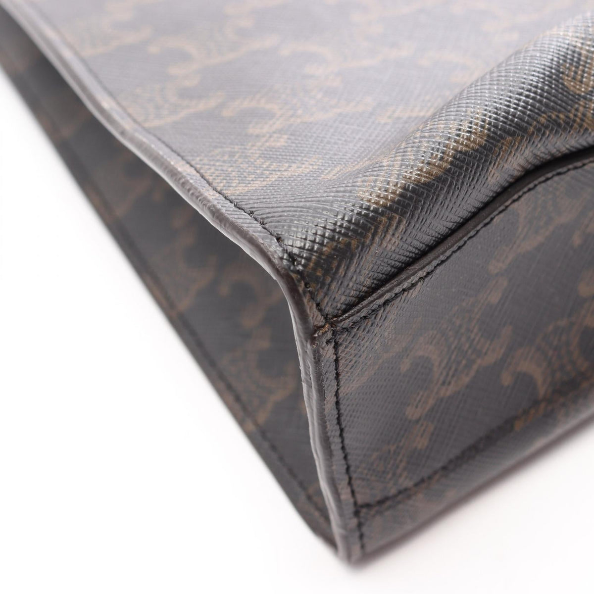 Celine Vertical Cabas Triomphe · Coated Canvas