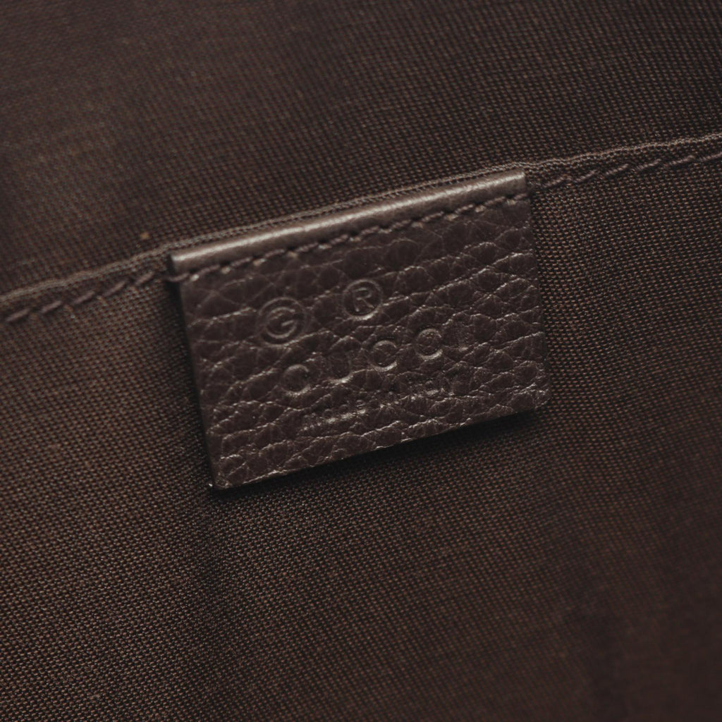 Gucci Bamboo · Leather Clutch