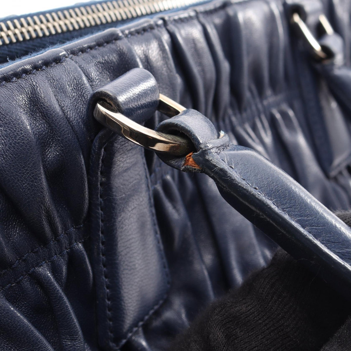 Prada Nappa Gaufre · Leather
