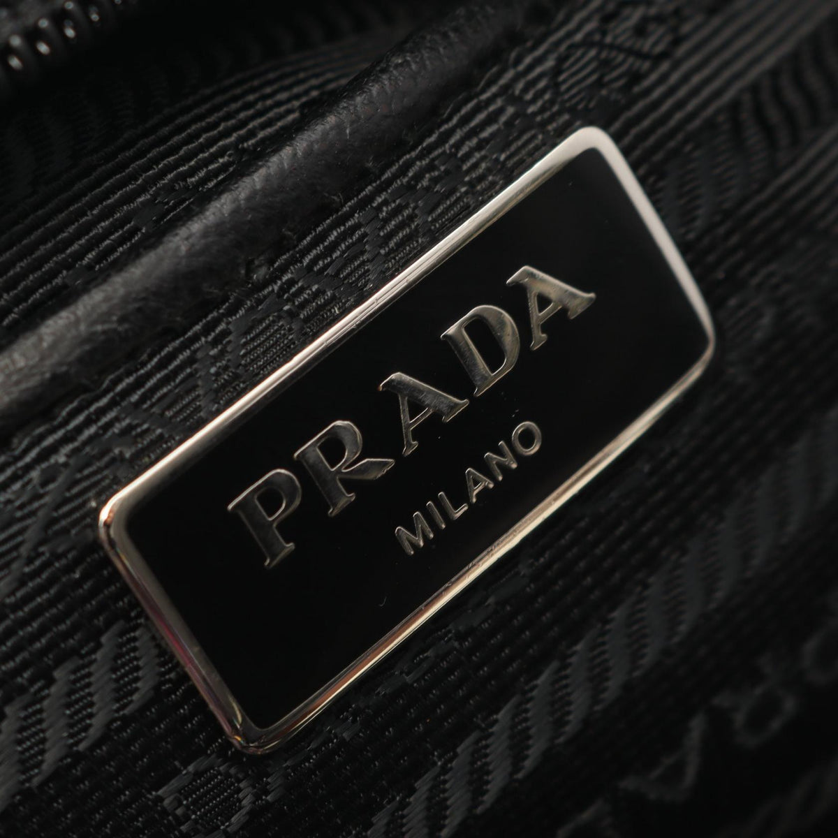 Prada Tessuto Stampat · Floral · Saffiano