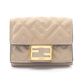 Fendi Baguette · FF Logo · Tri-Fold Wallet