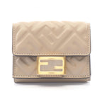 Fendi Baguette · FF Logo · Tri-Fold Wallet