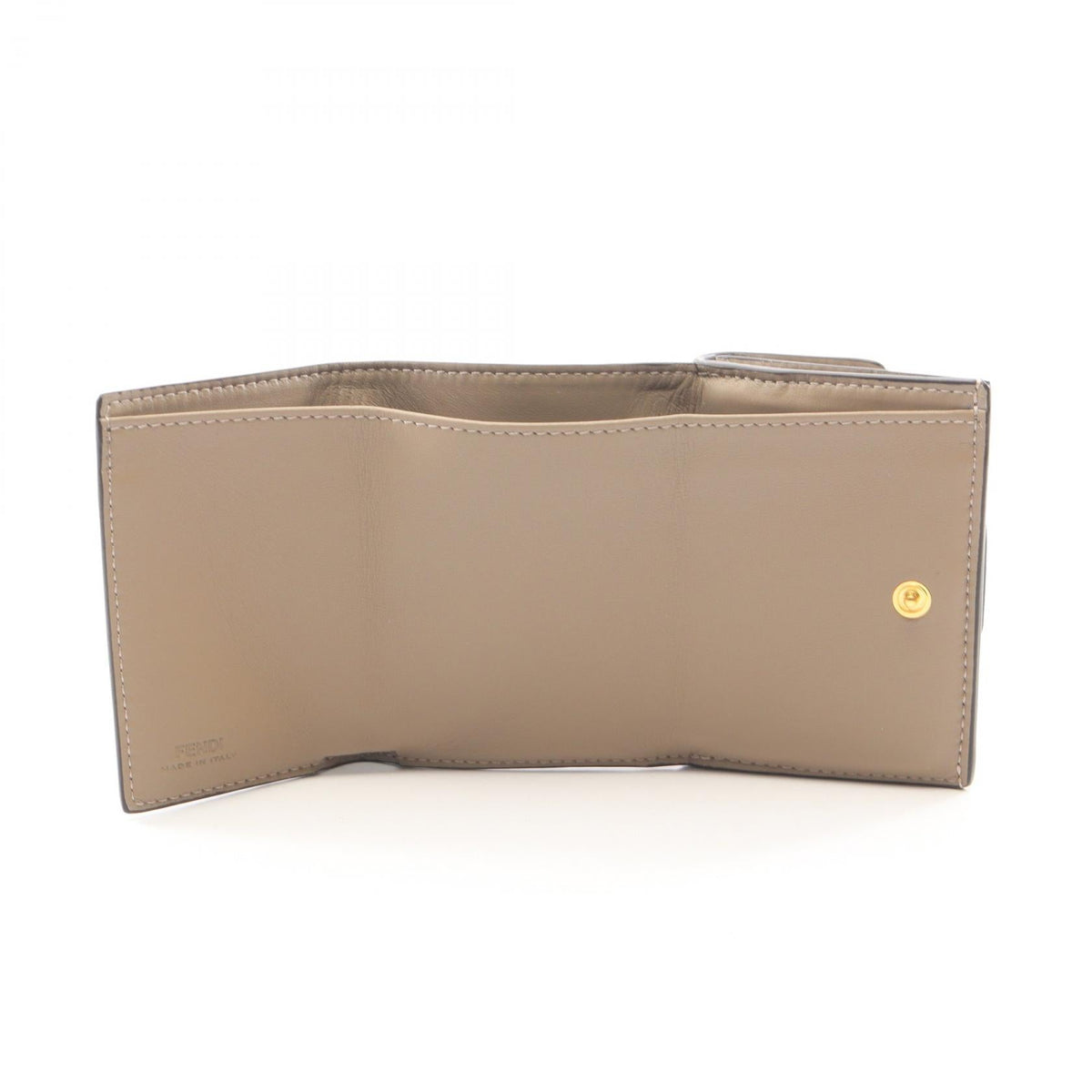 Fendi Baguette · FF Logo · Tri-Fold Wallet