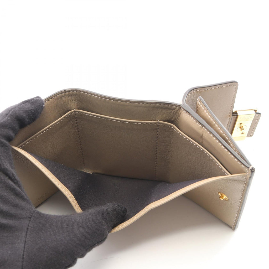 Fendi Baguette · FF Logo · Tri-Fold Wallet