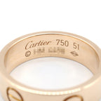 Cartier Love Ring · Rose Gold