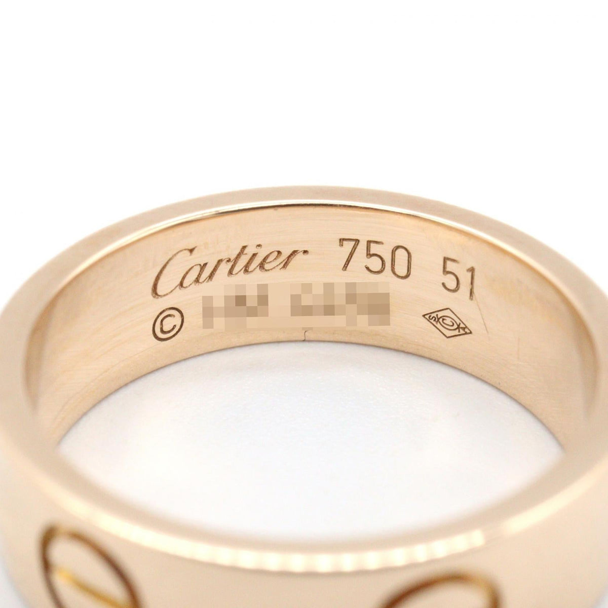 Cartier Love Ring · Rose Gold